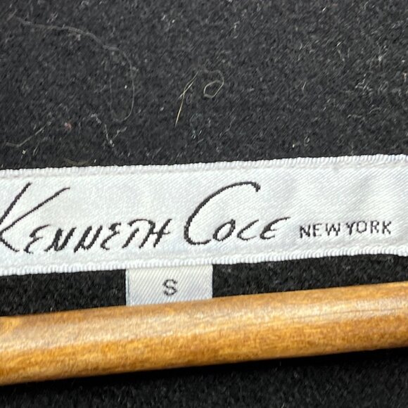 Kenneth Cole Mens Wool Blend Jacket Coat Black Size S - Picture 6 of 15